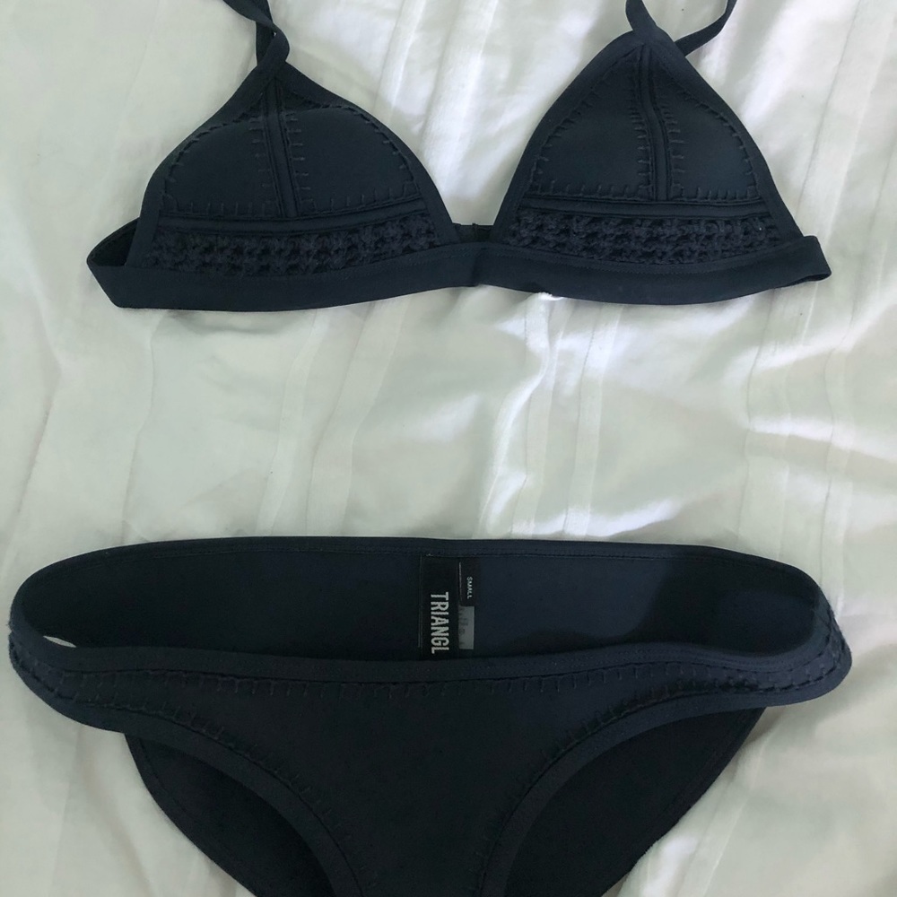 Navy Triangl Bikini